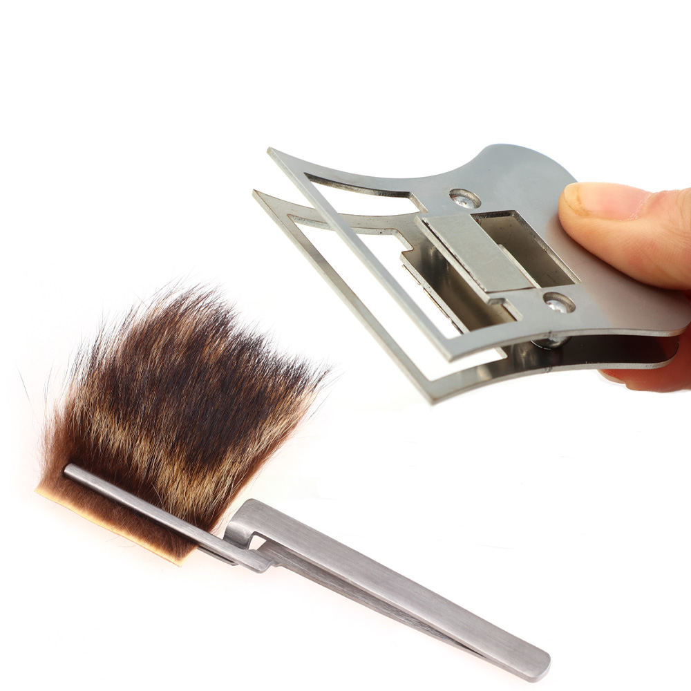 Fishing Equipment List - 1/2 pz. Morsetto per Hackle da