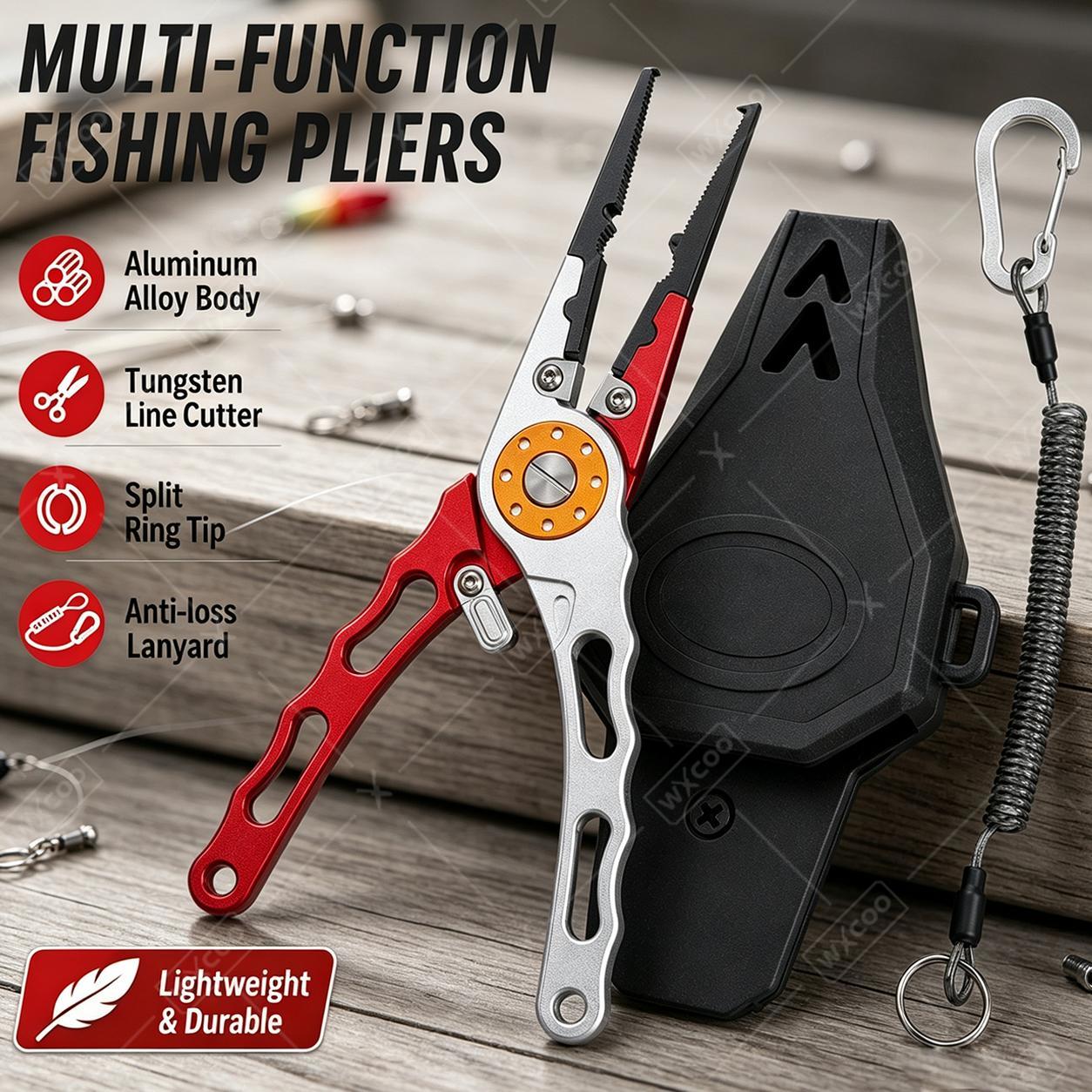 Pinze da Pesca WXCOO in Allumi - Saltwater Fishing Hook recensione e prezzo