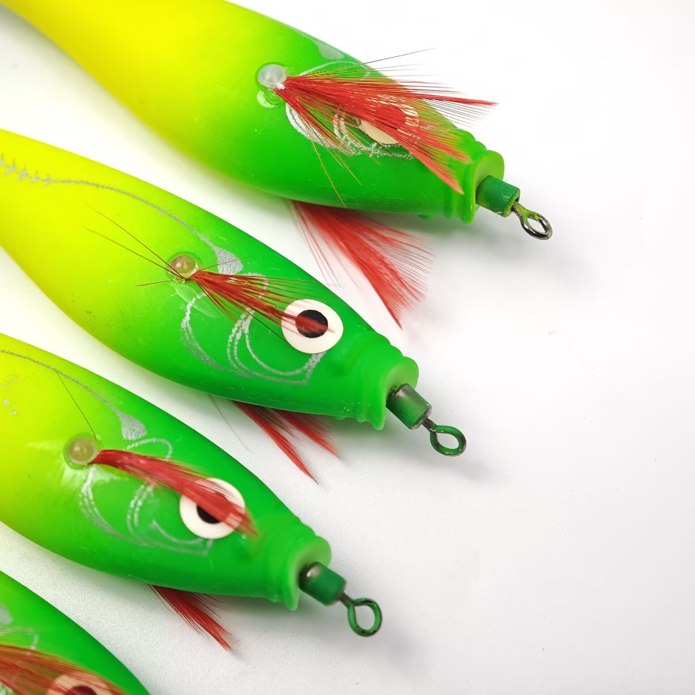 16 pezzi di esche luminose ori - Saltwater Fishing Hook recensione e prezzo