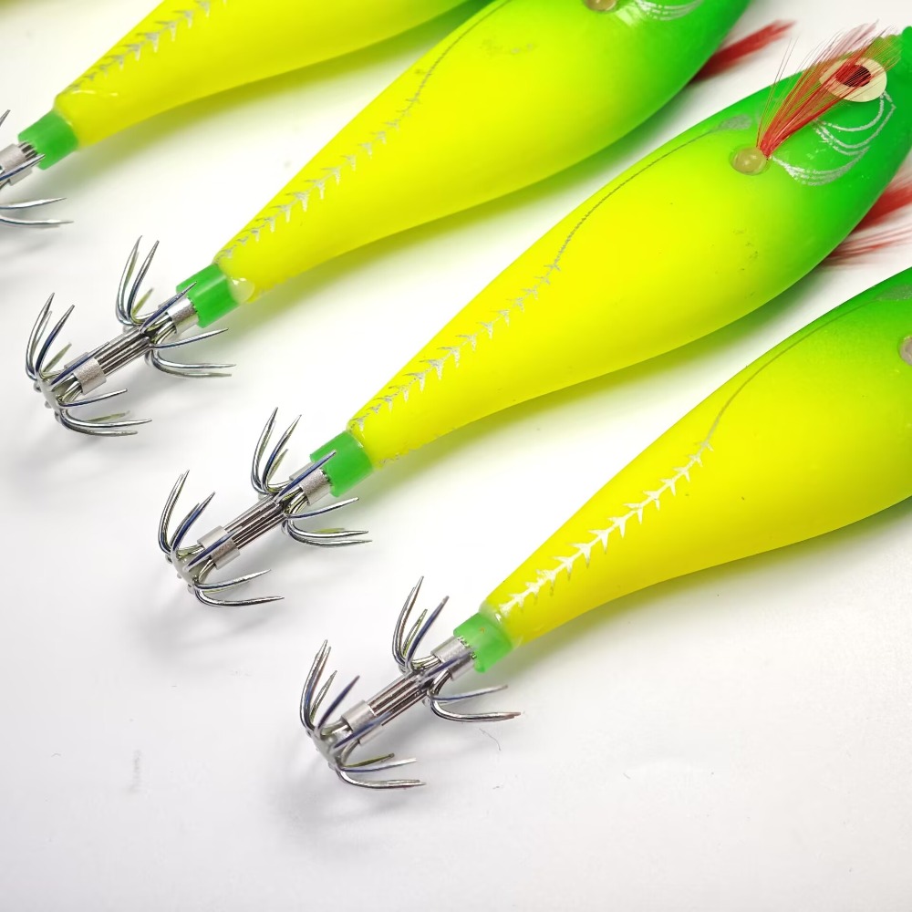 16 pezzi di esche luminose ori - Saltwater Fishing Hook recensione e prezzo