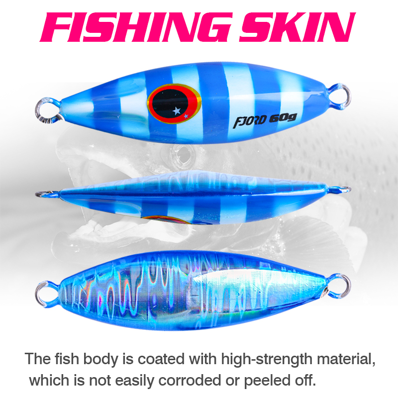 FJORD 40g 60g Jig in metallo E - Fishing Equipment List recensione e prezzo