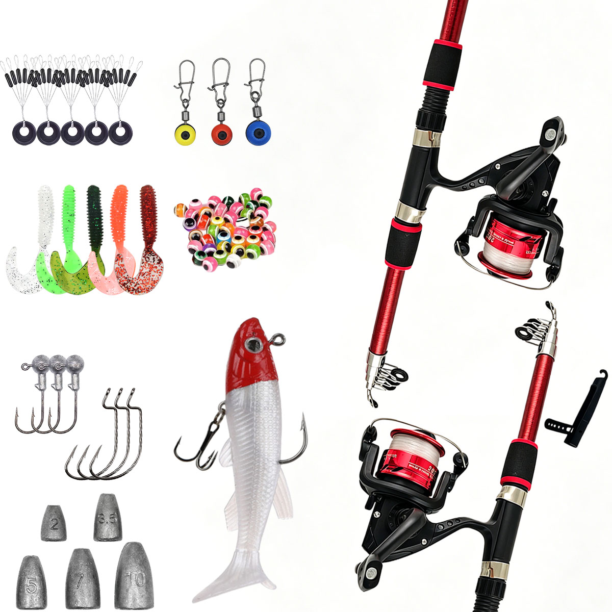 Set Canna da Pesca Telescopica - Fly Fishing Set recensione e prezzo