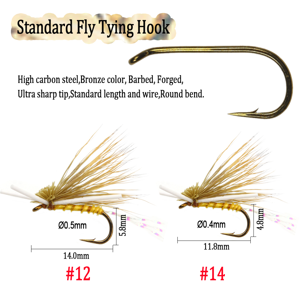 8 pezzi # 12 # 14 Mosche Artif - Saltwater Fishing Hook recensione e prezzo