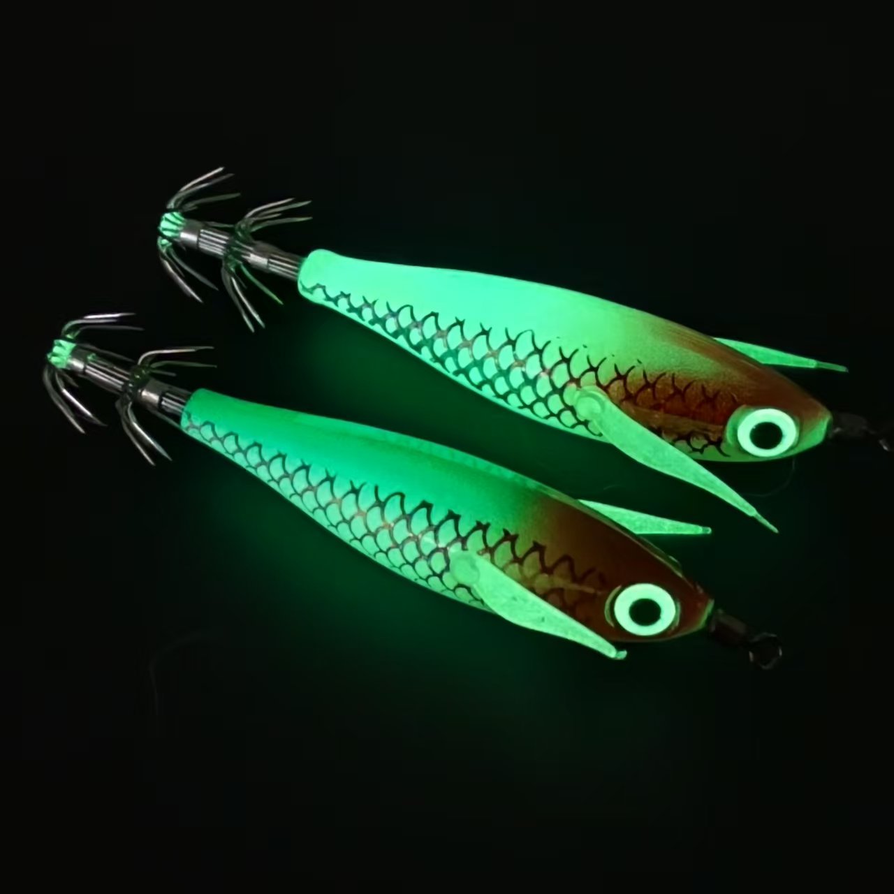 2 pezzi esca da pesca calamari - Saltwater Fishing Hook recensione e prezzo